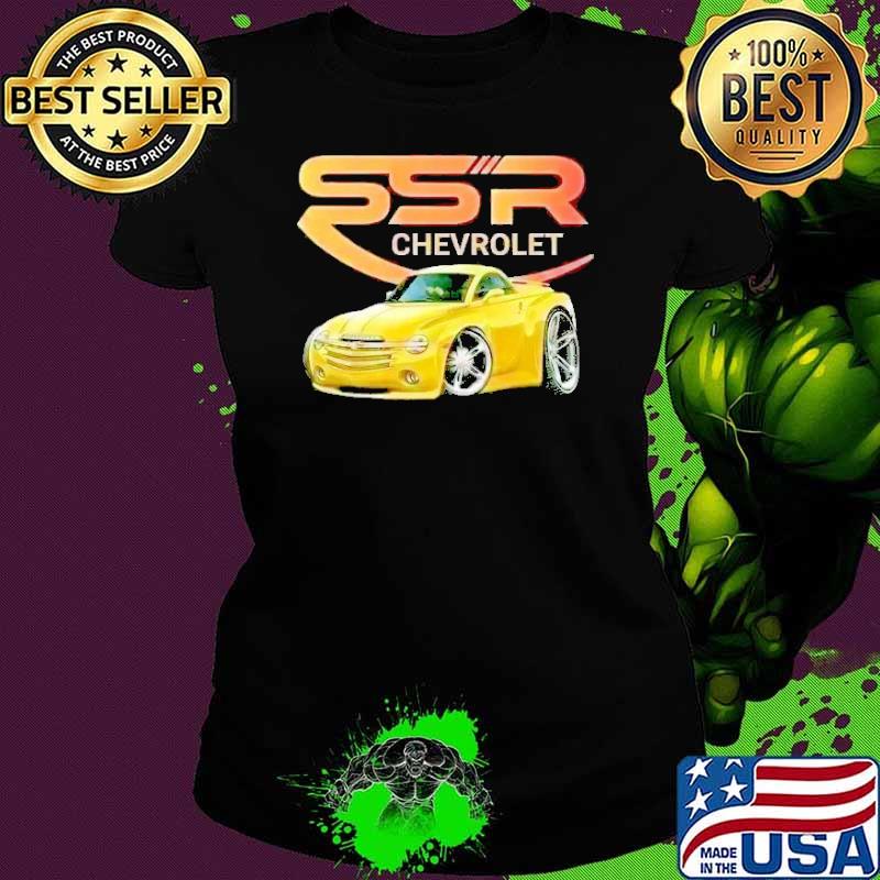 Funny ssr chevrolet yellow car shirt