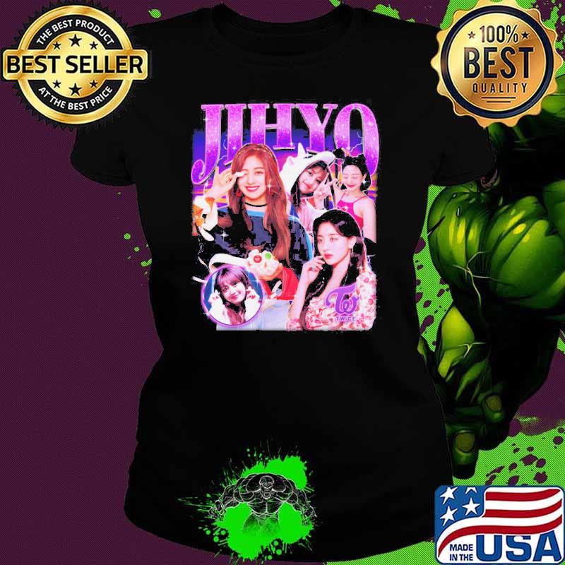Funny twice Jihyo Retro Bootleg Kpop Merch Best shirt