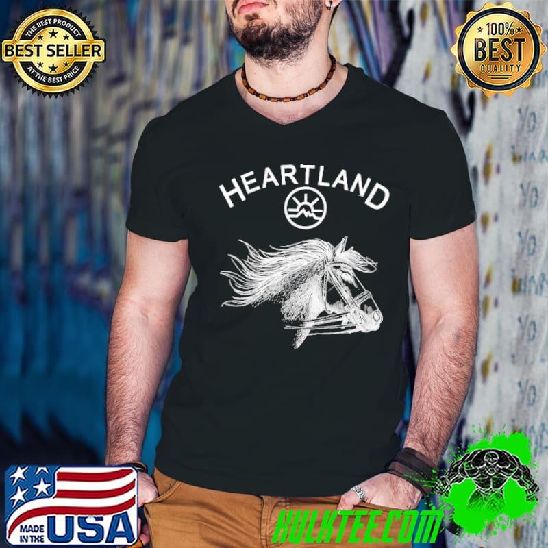 Heartland logo horse shirt