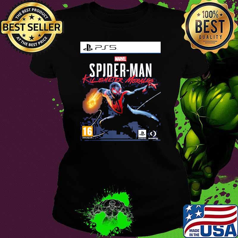 I made the new spiderman miles morales game european friendly 2023 shirt