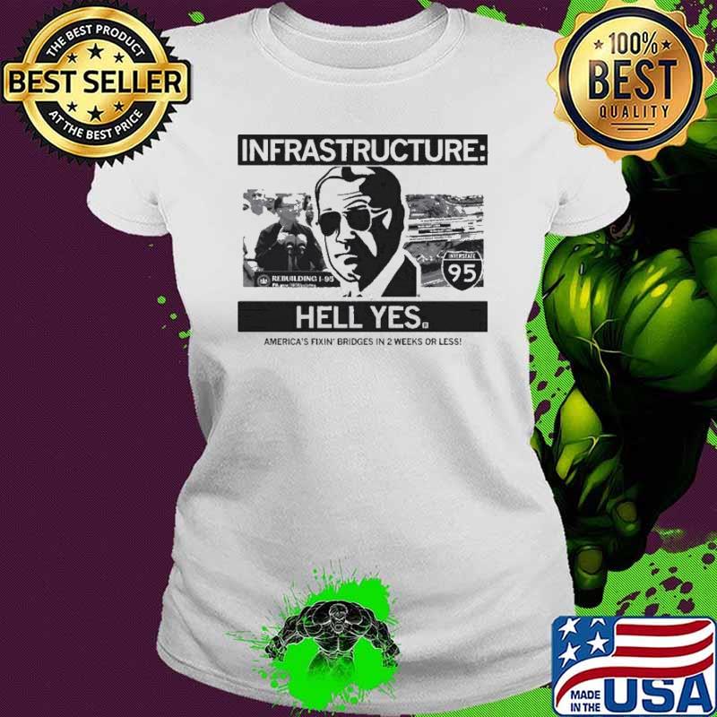 Joe Biden Infrastructure Hell Yes Shirt