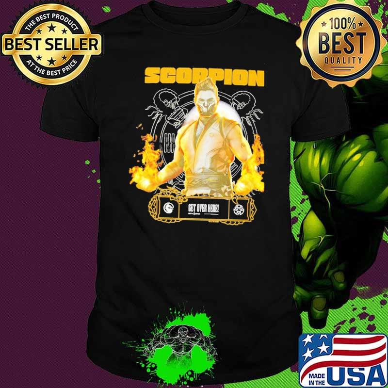 Kombat 1 Scorpion get over here shirt