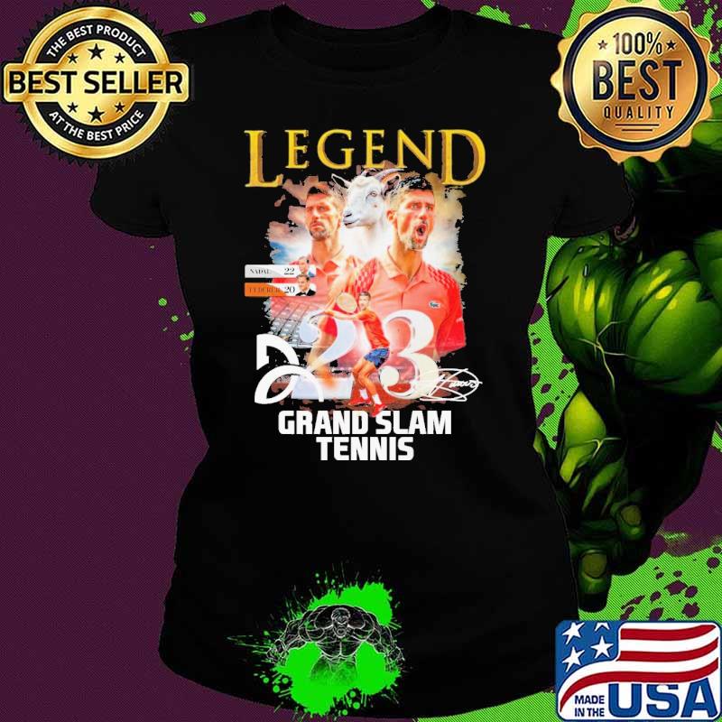 Legend 23 Grand Slam Tennis Novak Djokovic shirt