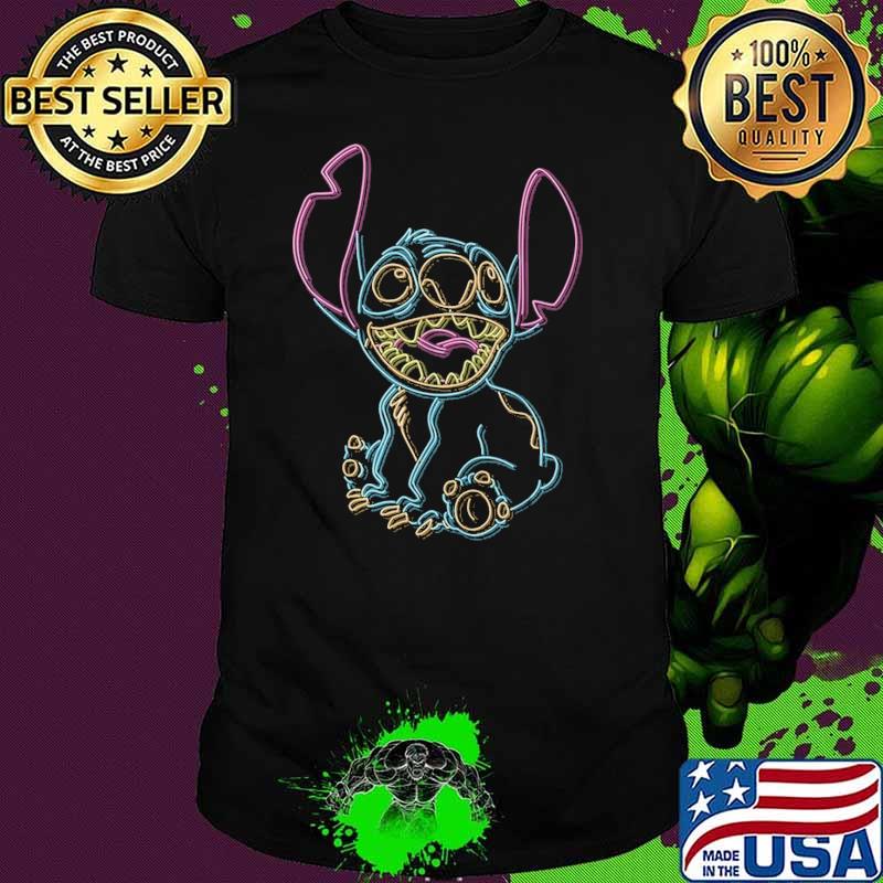 Lilo & Stitch Neon Stitch shirt