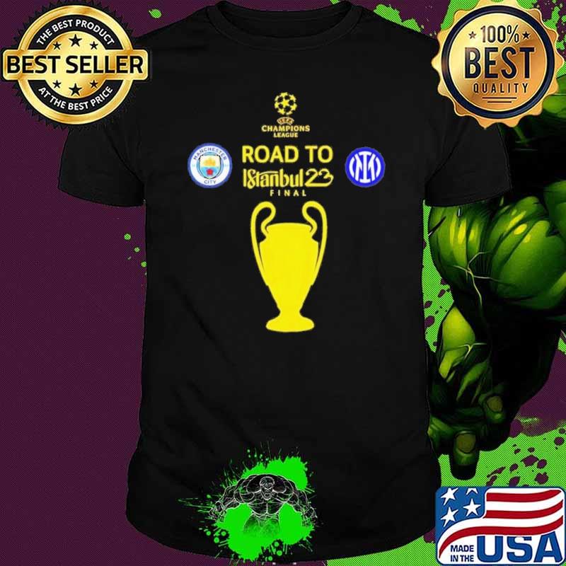 Manchester City Vs Inter Milan Champions League Road To Istanbul 2023 Final Shirt
