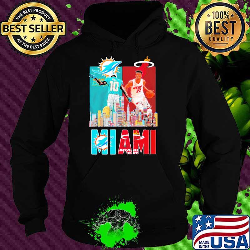 Miami heat 22 hill 10 signature s Hoodie Miami heat 22 hill 10 signature s Hoodie
