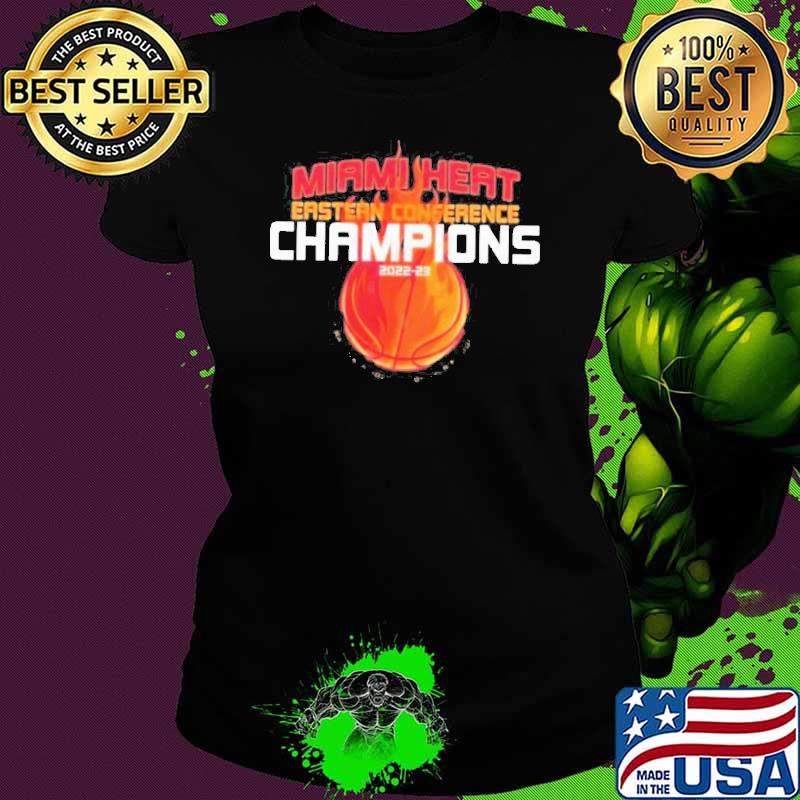 MiamI heat eastern conference champions 20222023 NBA finals vs denver nuggets s Ladies tee MiamI heat eastern conference champions 20222023 NBA finals vs denver nuggets s Ladies tee