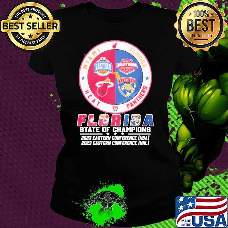 Miami Heat Florida Panthers Florida State Of Champions Shirt