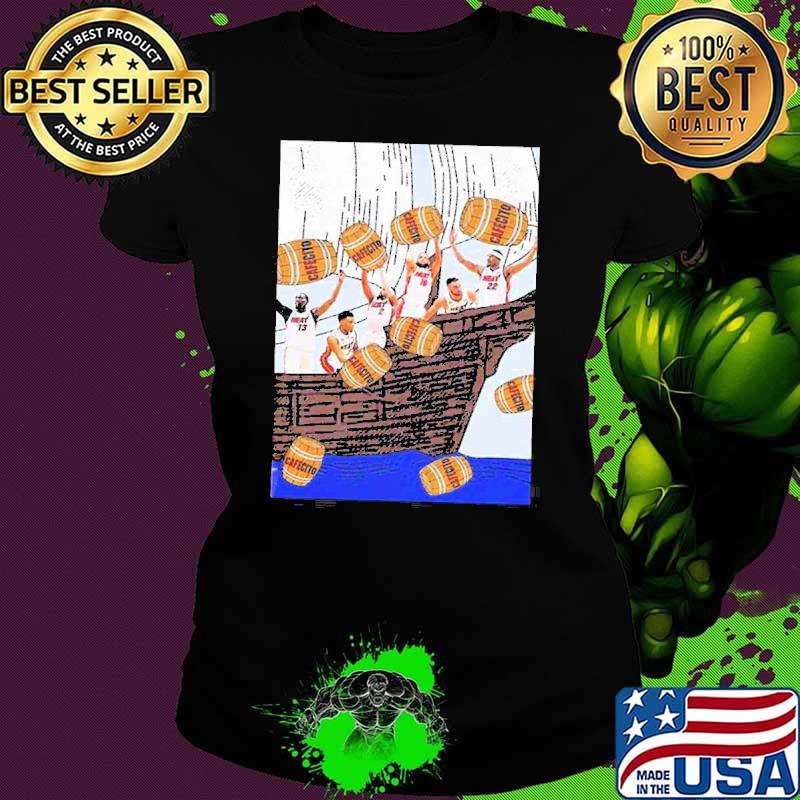 Miami Heat Squeezed in a Boston Cafecito Party 2023 Shirt