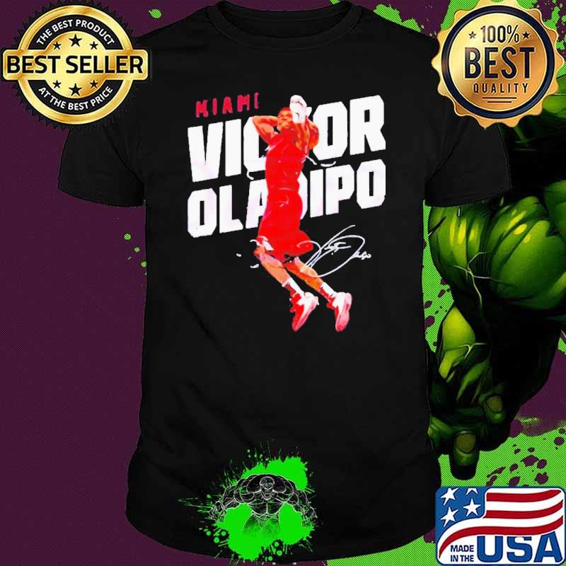 MiamI heat victor oladipo slam dunk signature shirt