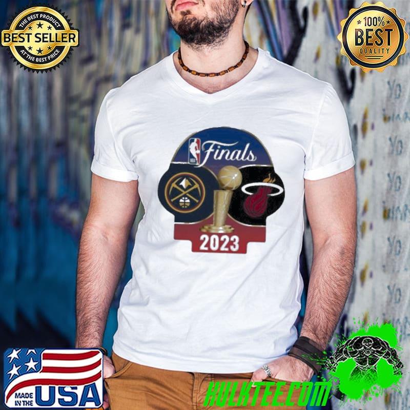 Miami Heat Vs Denver Nuggets 2023 Nba Finals Dueling Shirt
