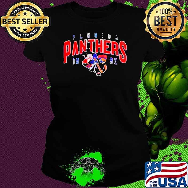 Mickey mouse Florida panthers disney hockey 2023 shirt