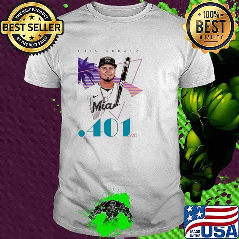 Mlb Luis Arraez 401 Avg Vintage shirt