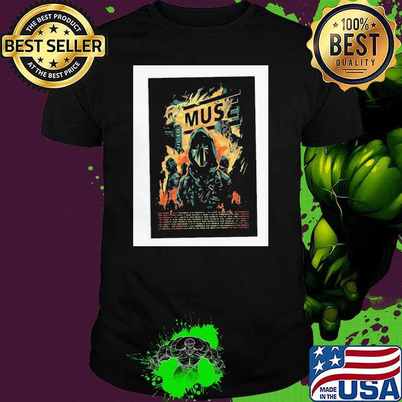 Muse wotp riot tour 2023 shirt
