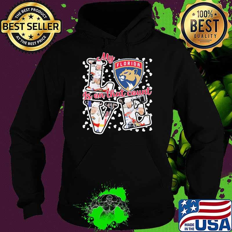 My is on that count love florida panther s Hoodie My is on that count love florida panther s Hoodie