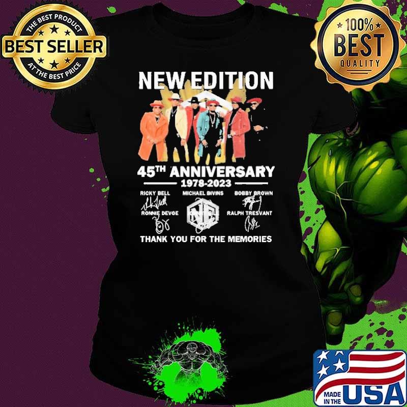 New edition 45th anniversary 1978 2023 thank you for the memories signature shirt
