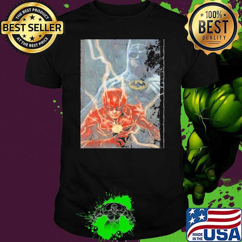 New Poster From The Flash Batman Movie DC Comics shirt