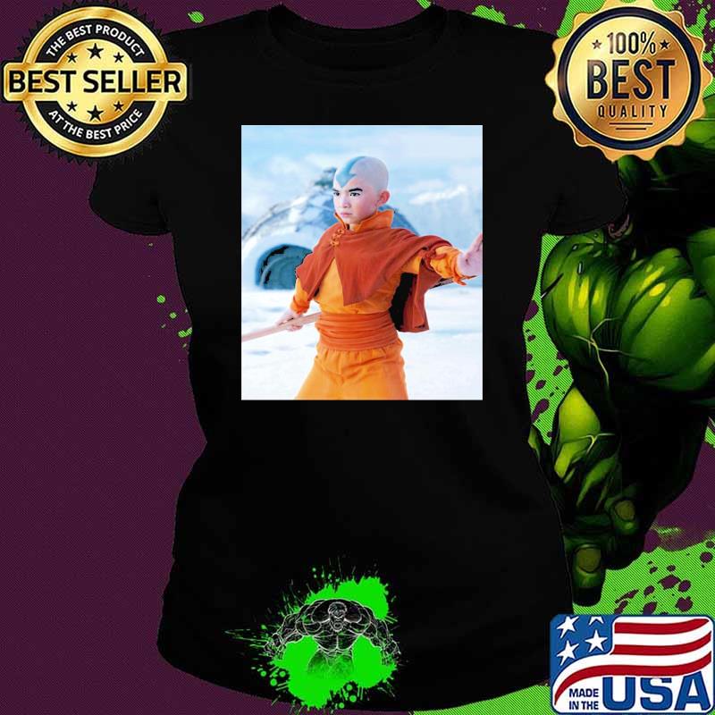 Nice aang In Avatar The Last Airbender Live Action Poster Vintage Shirt