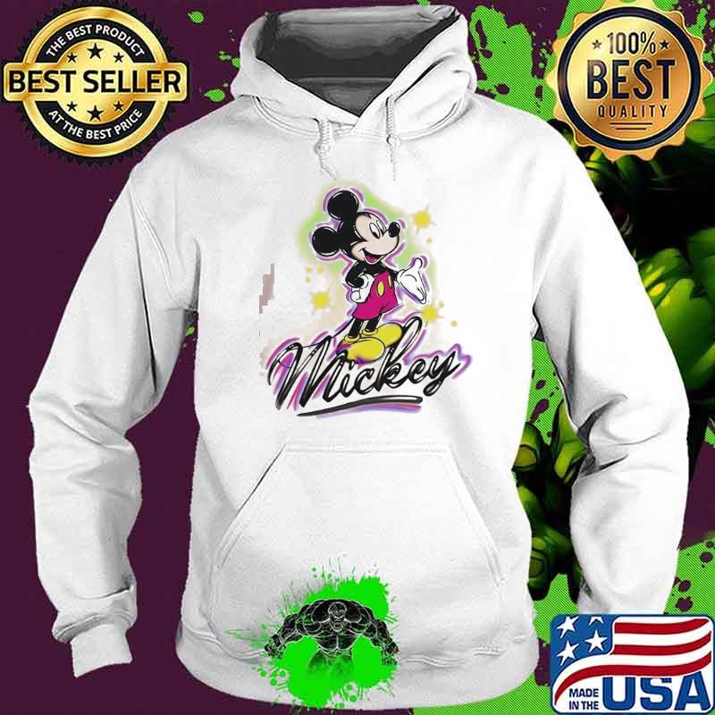 Nice disney Mickey Mouse Airbrush Portrait Shirt