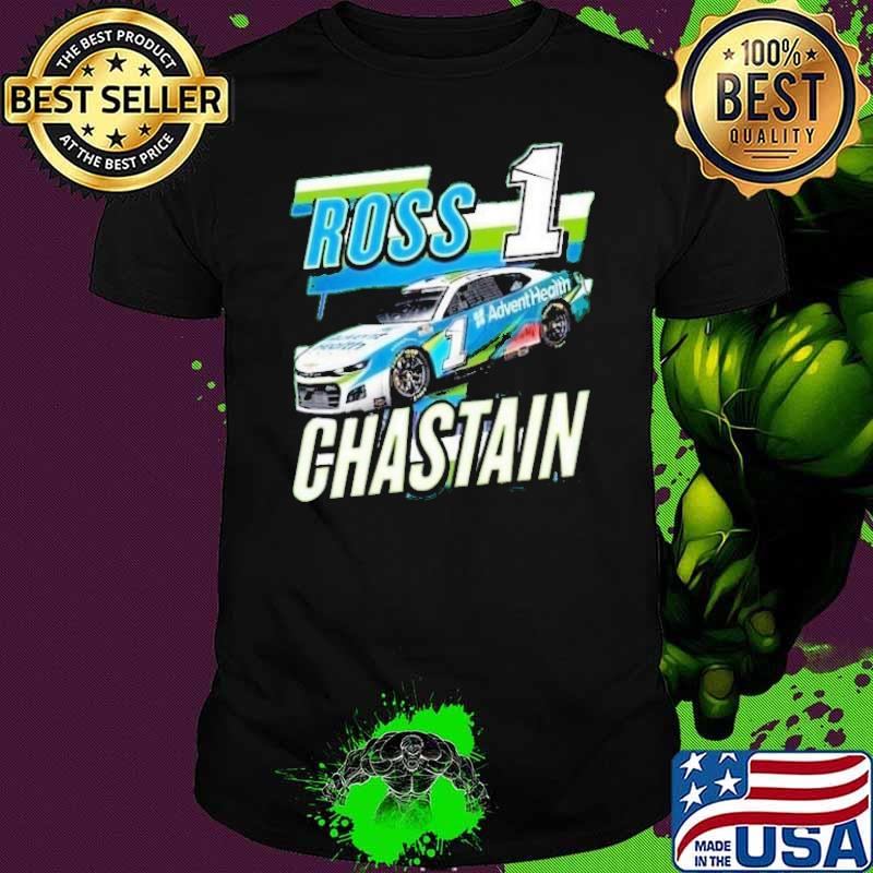 Nice ross #1 chastain nascar shirt