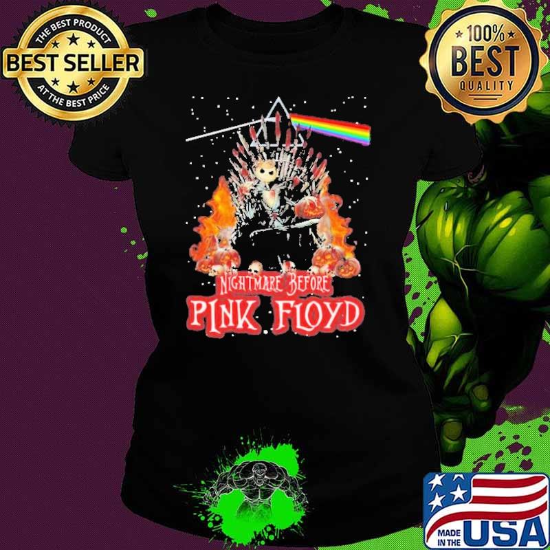 Nightmare before pink floyd jack skellington shirt