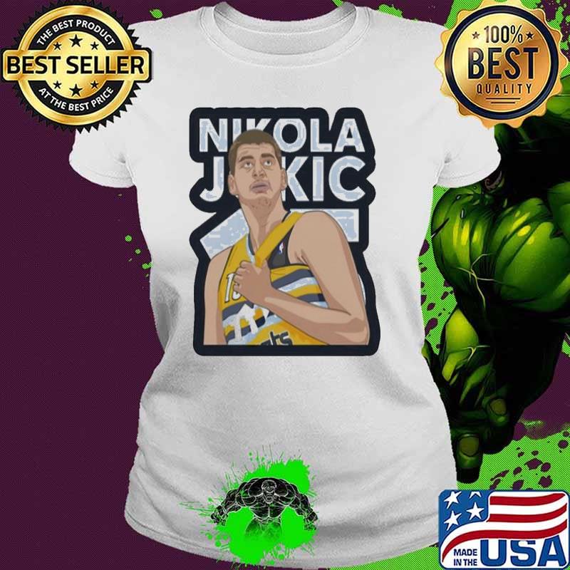 No 15 Nikola Jokic MVP Basketball Denver Nuggets s Ladies tee No 15 Nikola Jokic MVP Basketball Denver Nuggets s Ladies tee