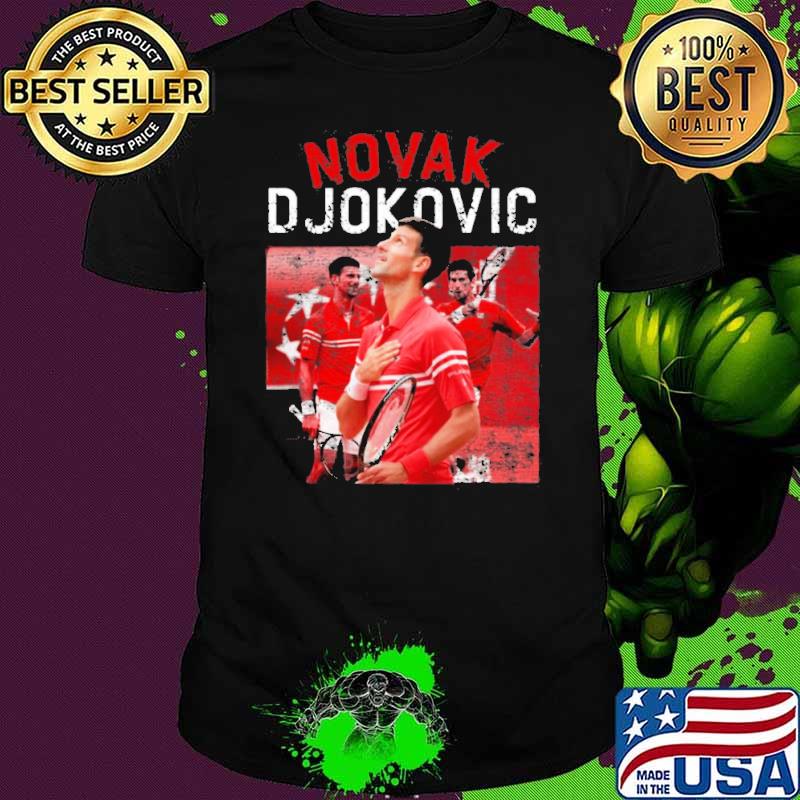 Novak Djokovic play tennis shirt