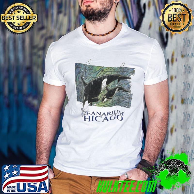 Oceanarium Shedd Aquarium Chicago Whales shirt