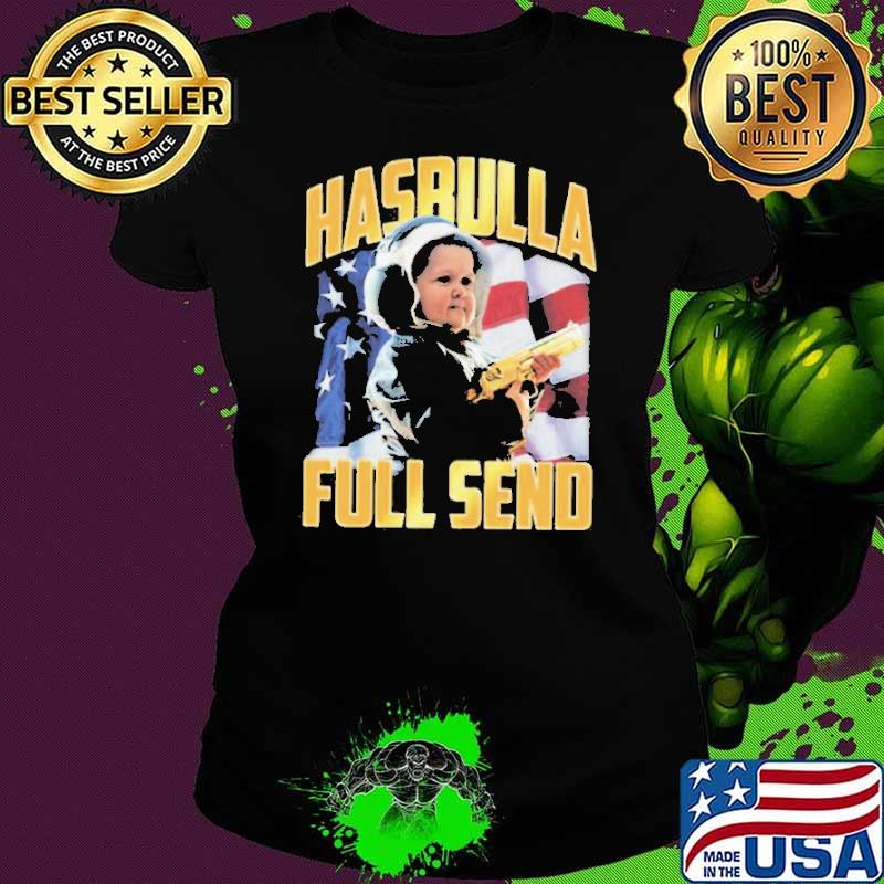Official hasbulla Us Golden Eagle American Flag shirt