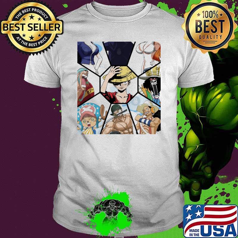 Official one Piece Anime Straw Pirates shirt