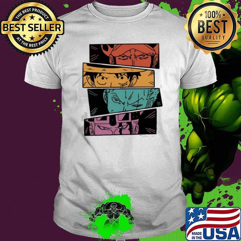 Official one Piece, Straw Hat Pirates, Monkey D. Luffy, Zoro Shirt