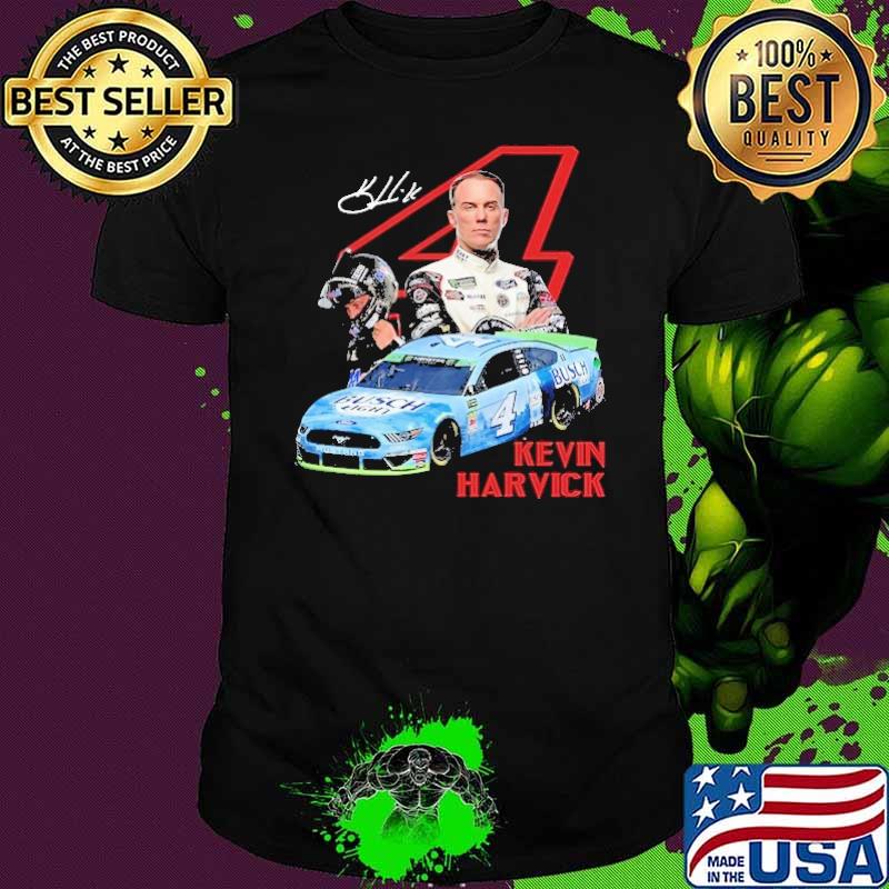Original kevin harvick nascar signature shirt