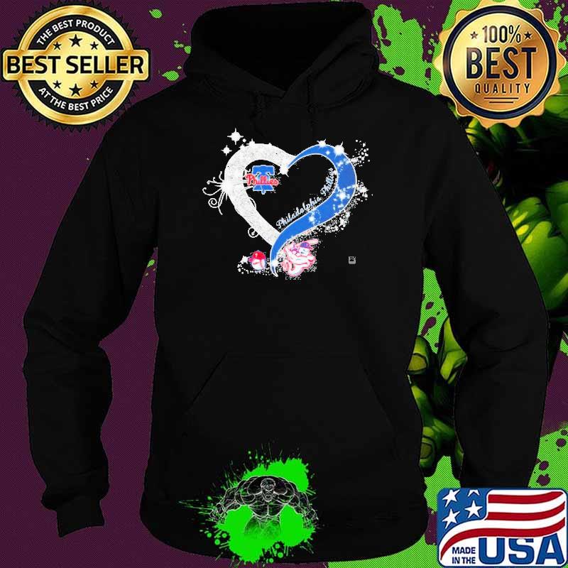 Philadelphia phillies baseball glitter heart s Hoodie Philadelphia phillies baseball glitter heart s Hoodie