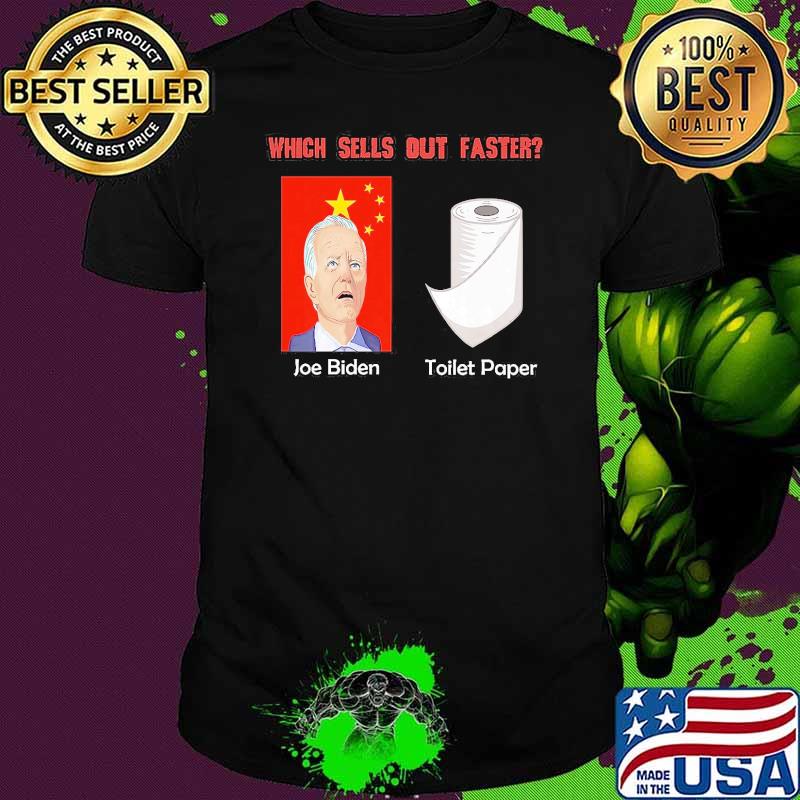 Political Meme Satire Sleepy Joe Biden China Sellout shirt