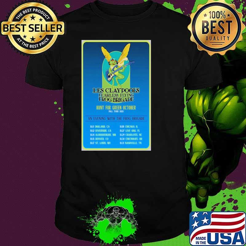 Poster les claypool’s fearless flying frog brigade plan 2023 tour s Unisex Poster les claypool’s fearless flying frog brigade plan 2023 tour s Unisex