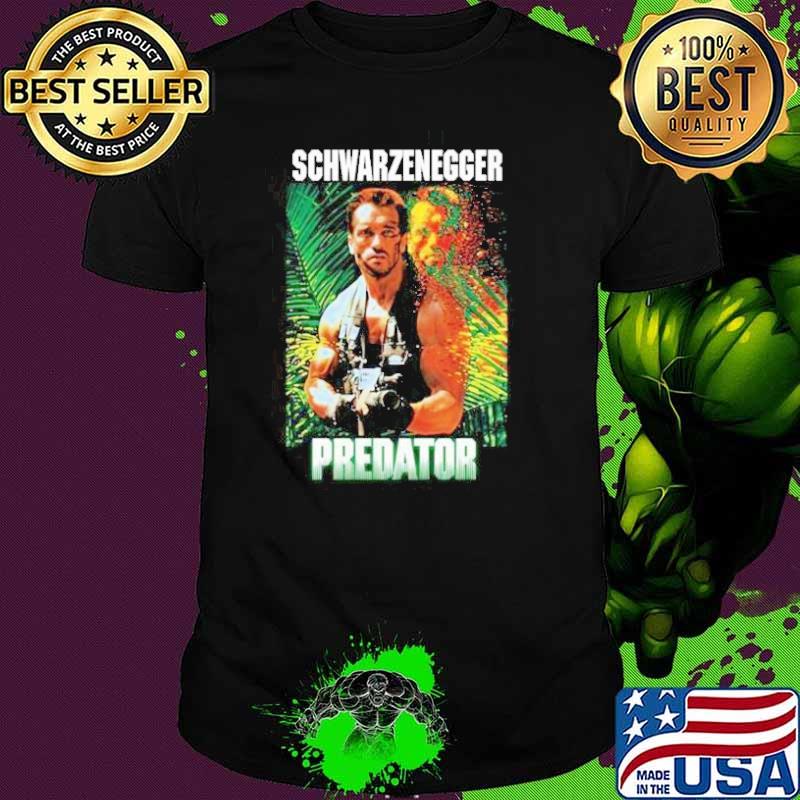 Predator Schwarzenegger Action Movie Shirt