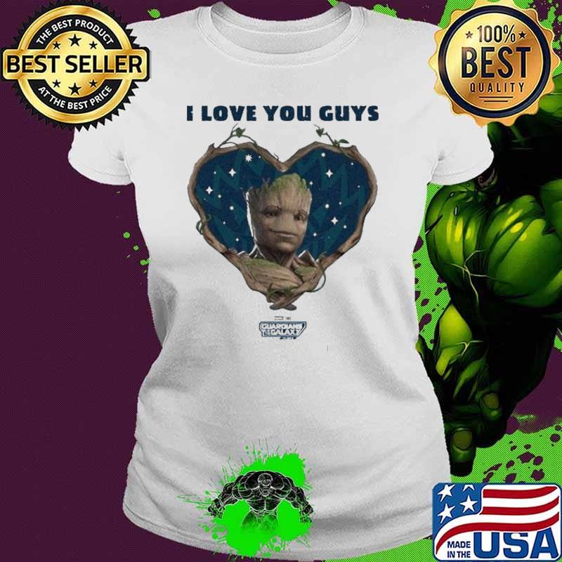 Premium guardians Of The Galaxy Vol I Love You Guy Groot shirt