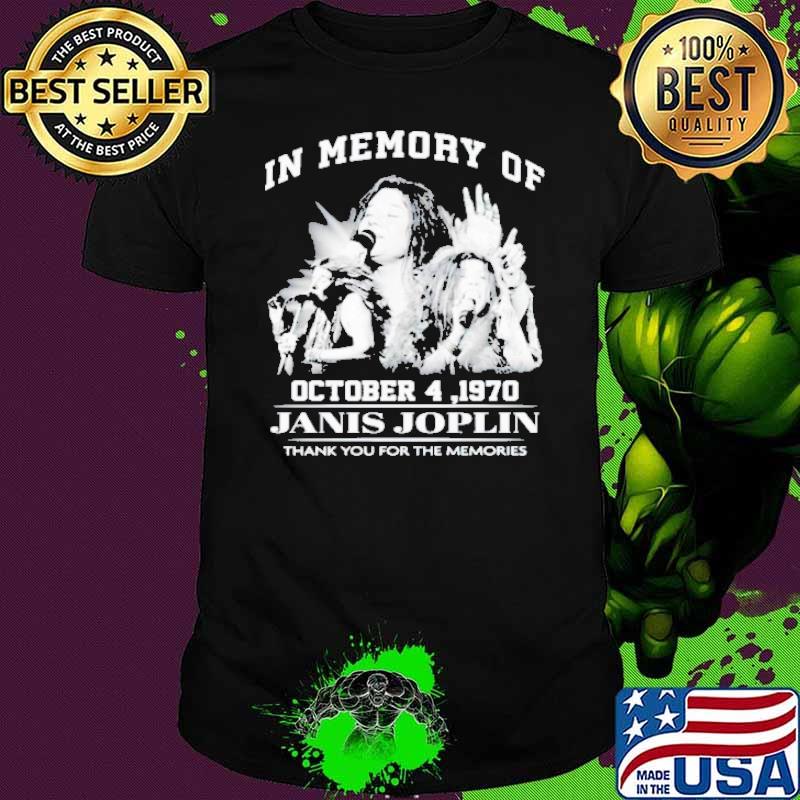 Premium in memory of october 1970 Janis Joplin thank you for the memories s Unisex Premium in memory of october 1970 Janis Joplin thank you for the memories s Unisex