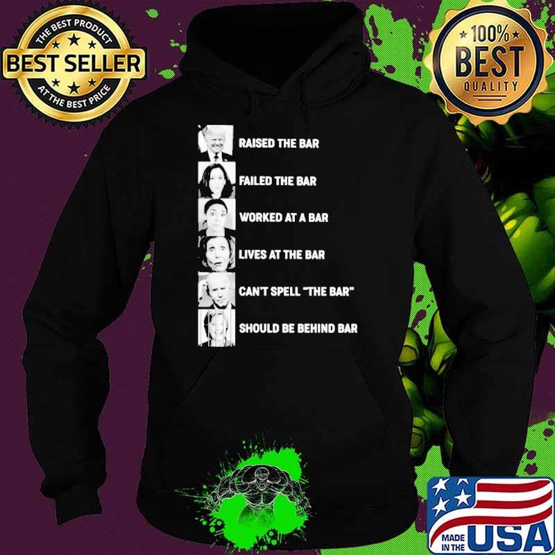 Raised the bars MAGA President s Hoodie Raised the bars MAGA President s Hoodie