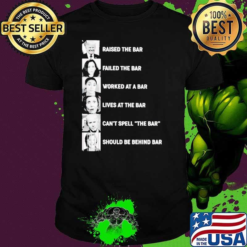 Raised the bars MAGA President s Unisex Raised the bars MAGA President s Unisex