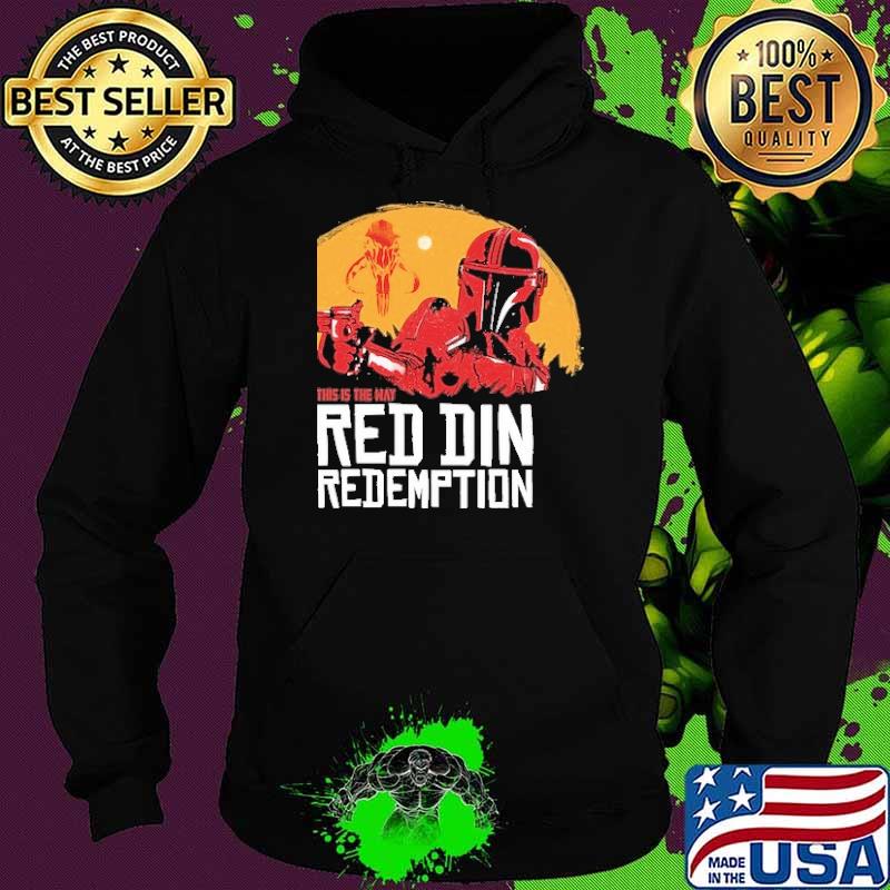 Red Din Redemption Star war vintage s Hoodie Red Din Redemption Star war vintage s Hoodie