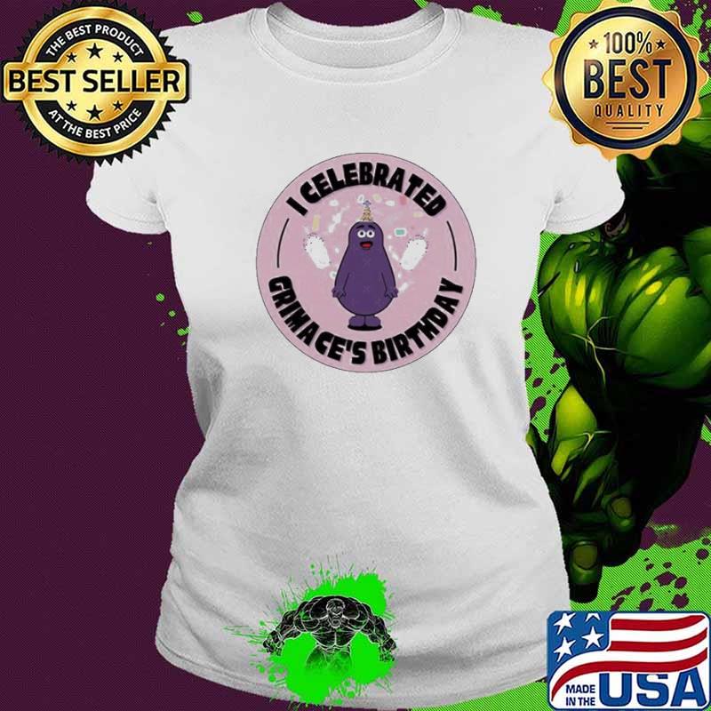 Round Design Grimace Birthday Shirt