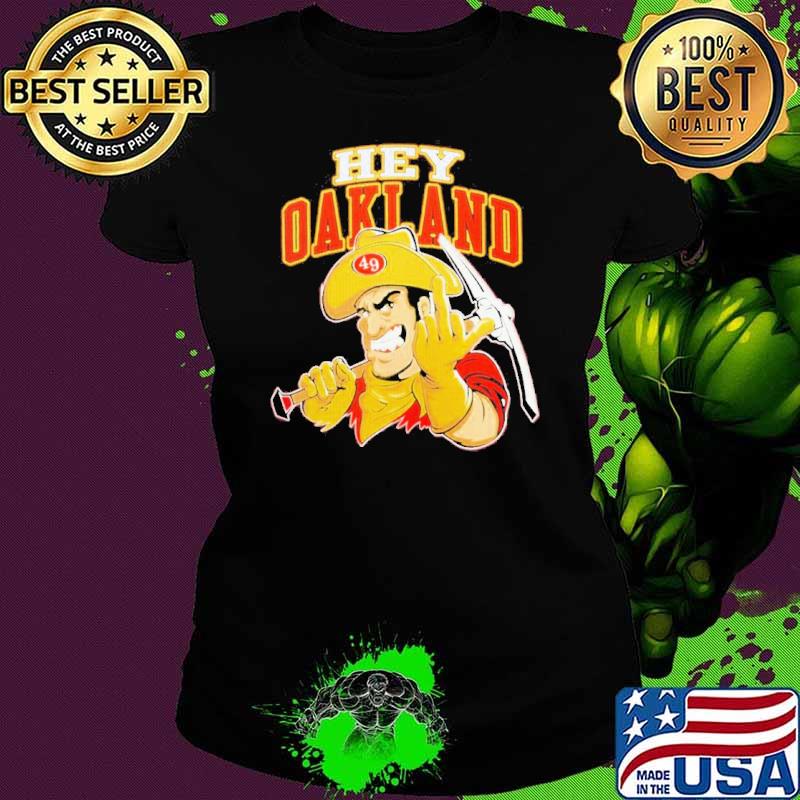 San francisco fan hey oakland thermal shirt