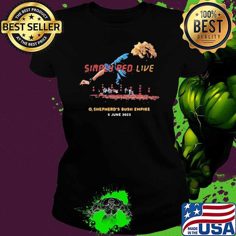 Simply Red Shepherds Bush Empire Event June 2023 shirt