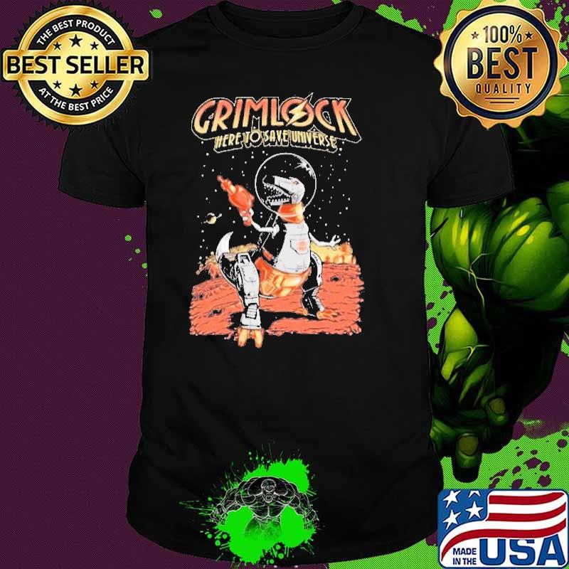 Space Pulp Robot Dinosaur Hero Transformers Shirt