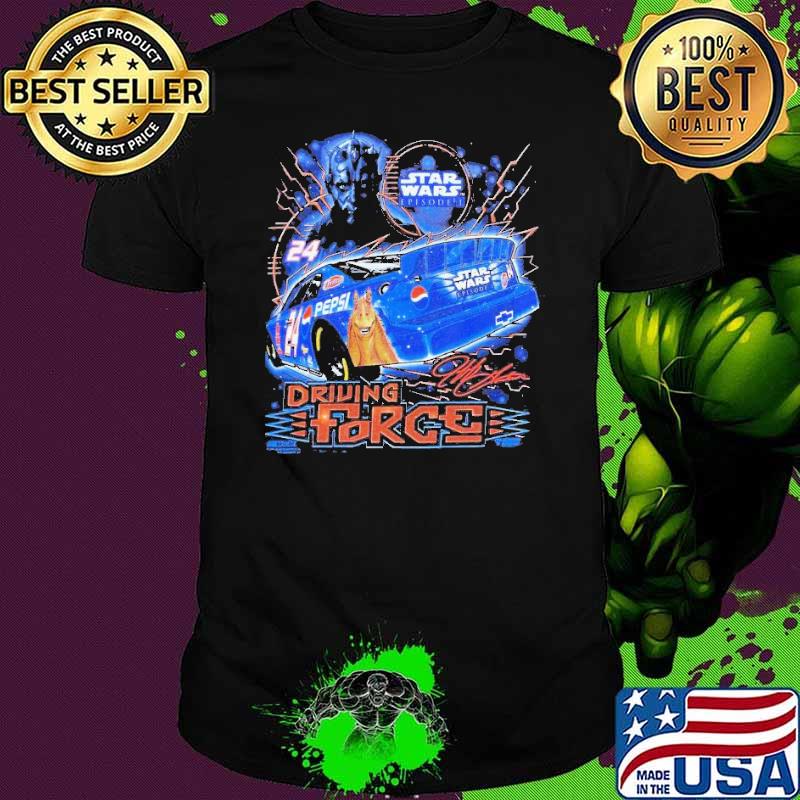 Star Wars Nascar Pepsi Jeff Gordon Promo shirt