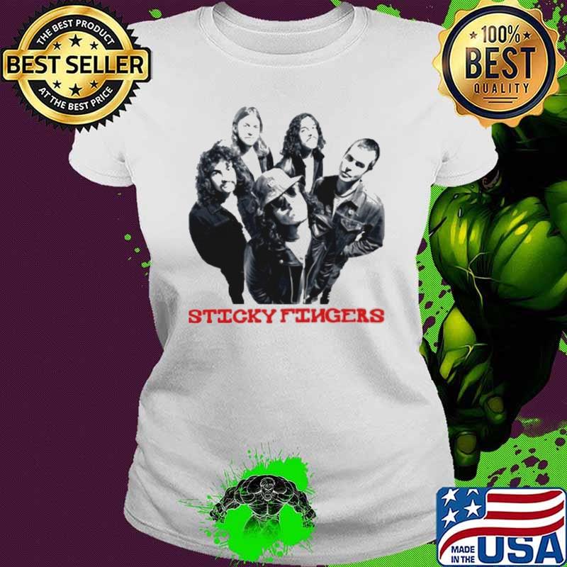 Sticky Fighters band shirt