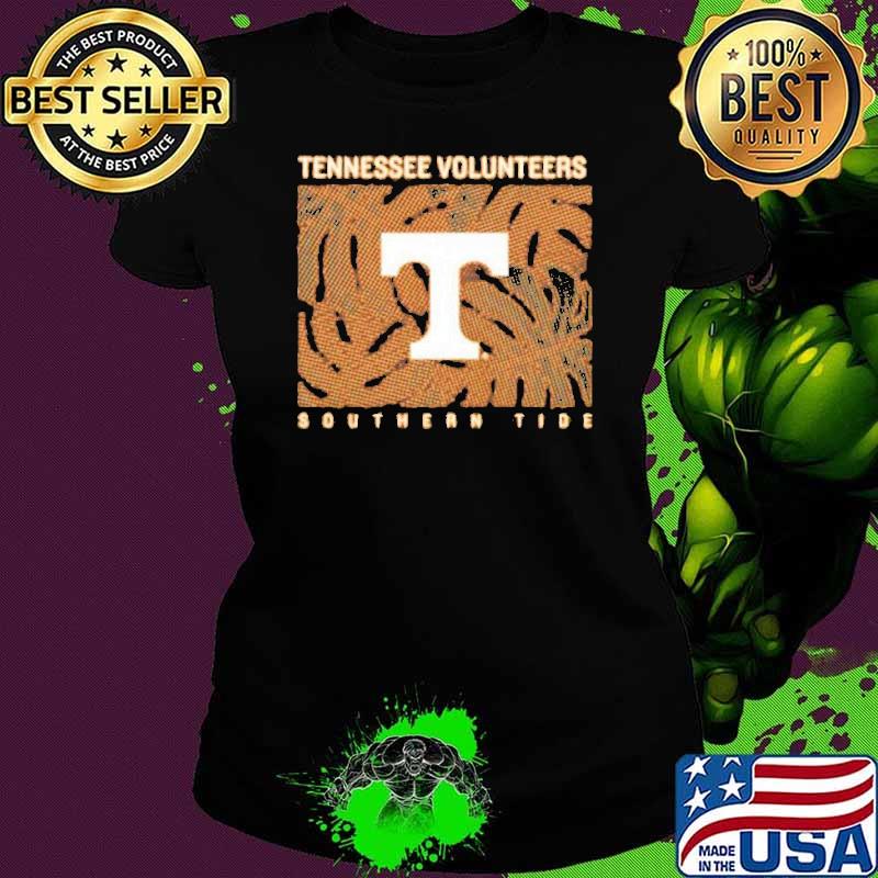 Tennessee Volunteers Southern Tide Halftone Monstera Shirt
