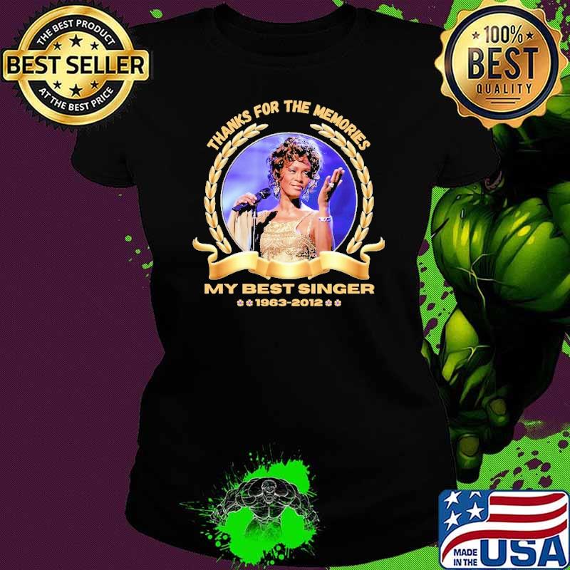 Thanks for the memories my best singer 1963 2012 shirt