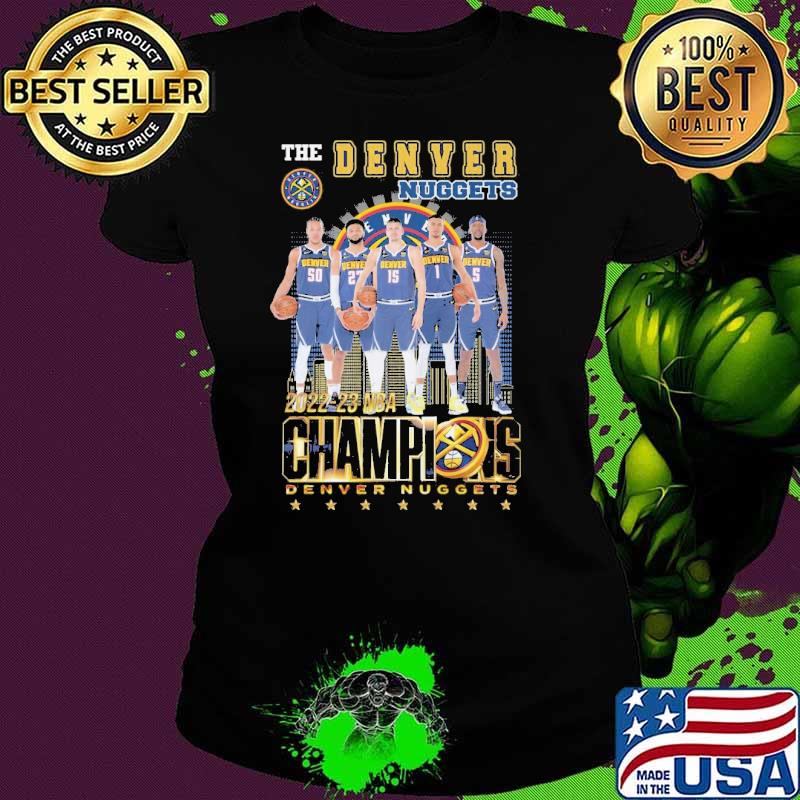 The denver nuggets 2022 2023 NBA champions shirt